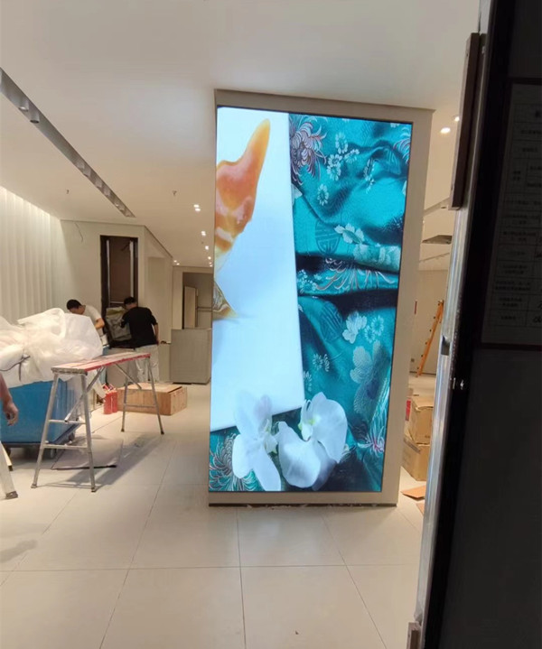 石渠商场门店转角LED显示屏